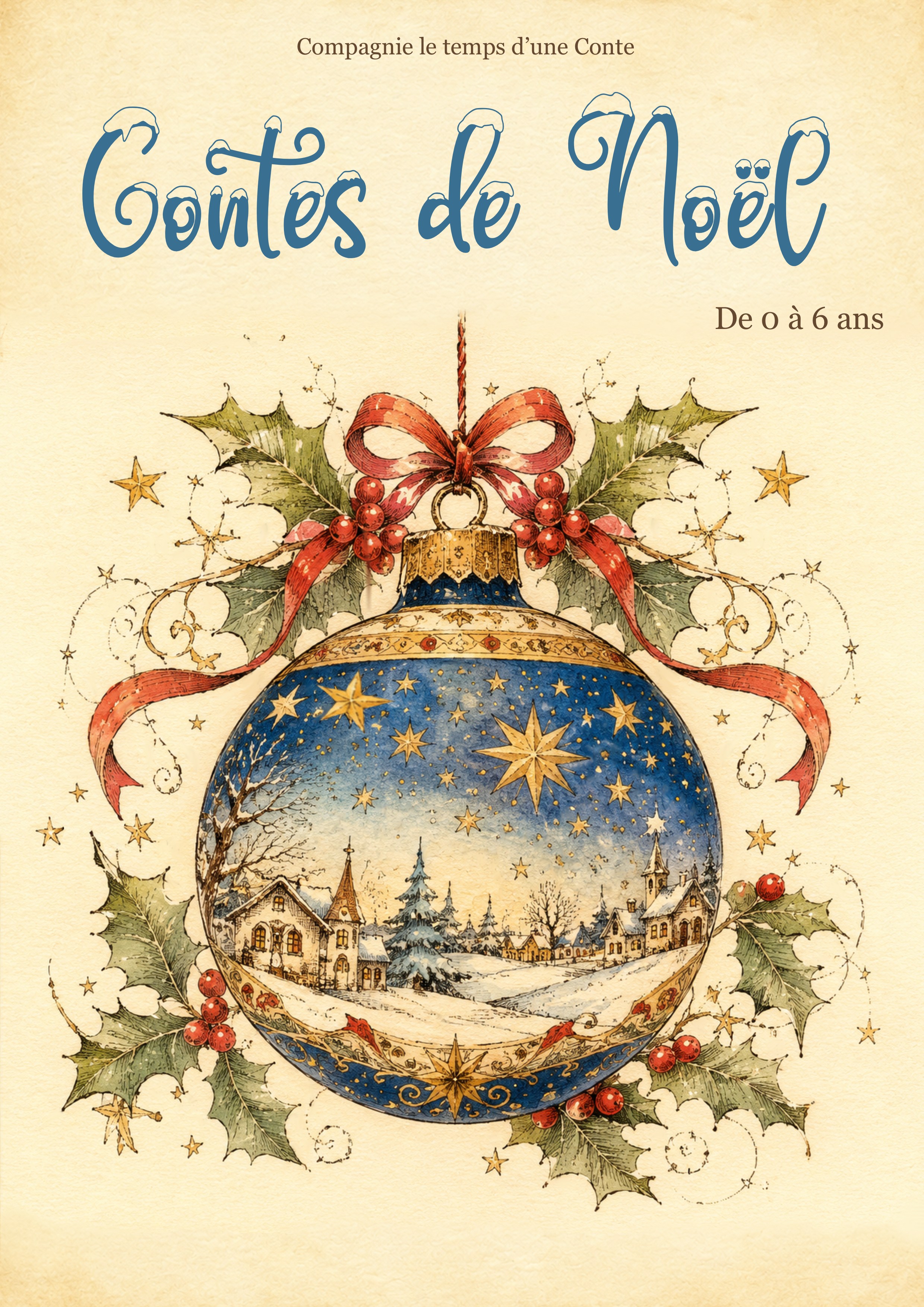 Affiche du spectacle Contes de Noël