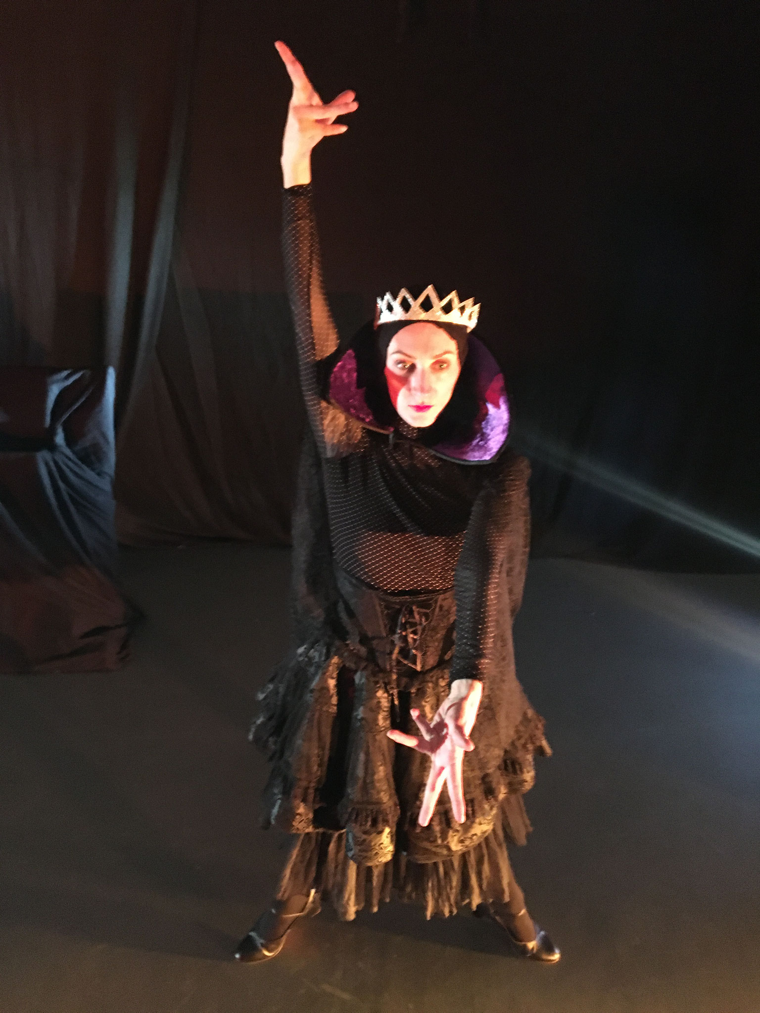 Scène du spectacle Blanche Neige