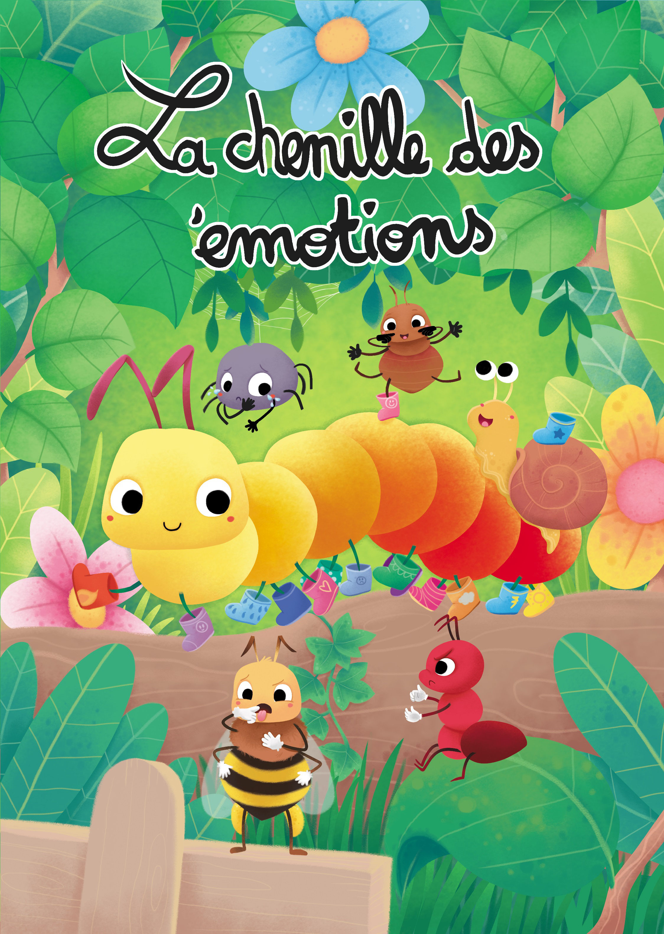 Affiche du spectacle La Chenille des Émotions