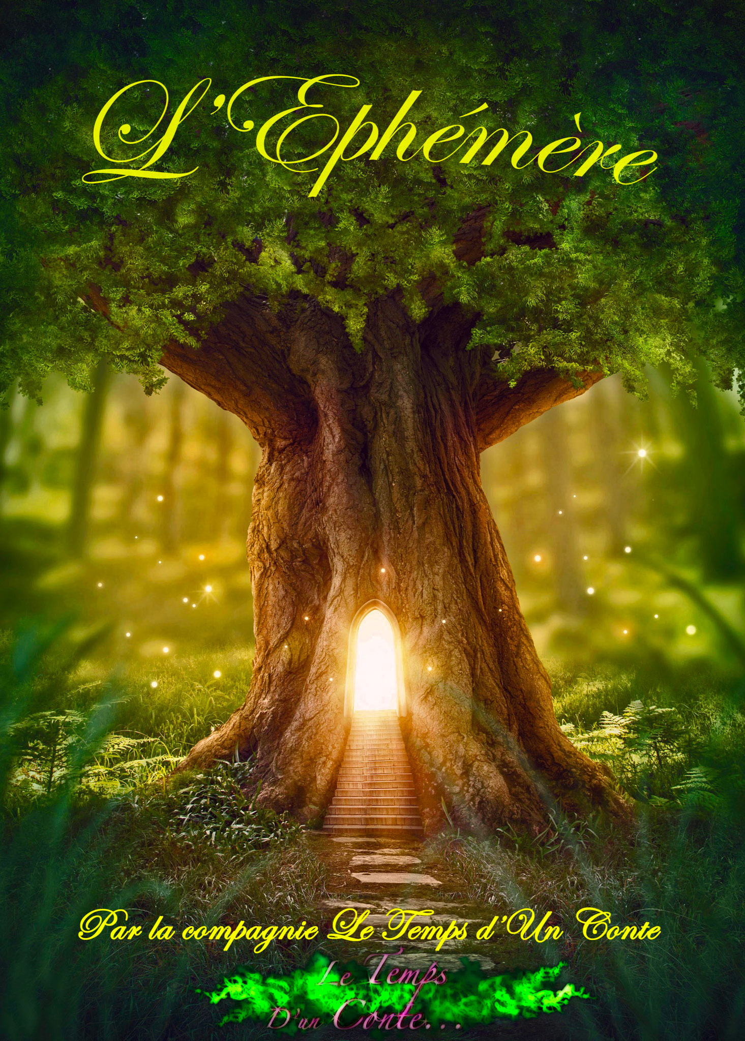 Affiche du spectacle L’Éphémère