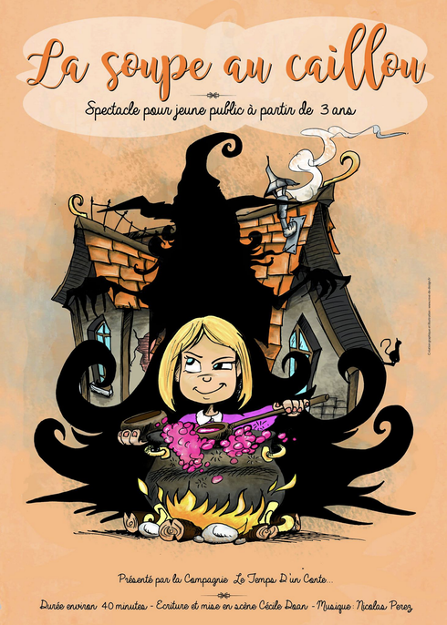 Affiche du spectacle La Soupe au Caillou