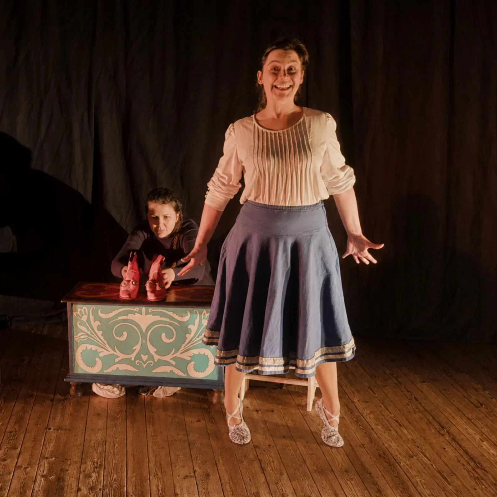 Scène du spectacle Le rêve de Lylou