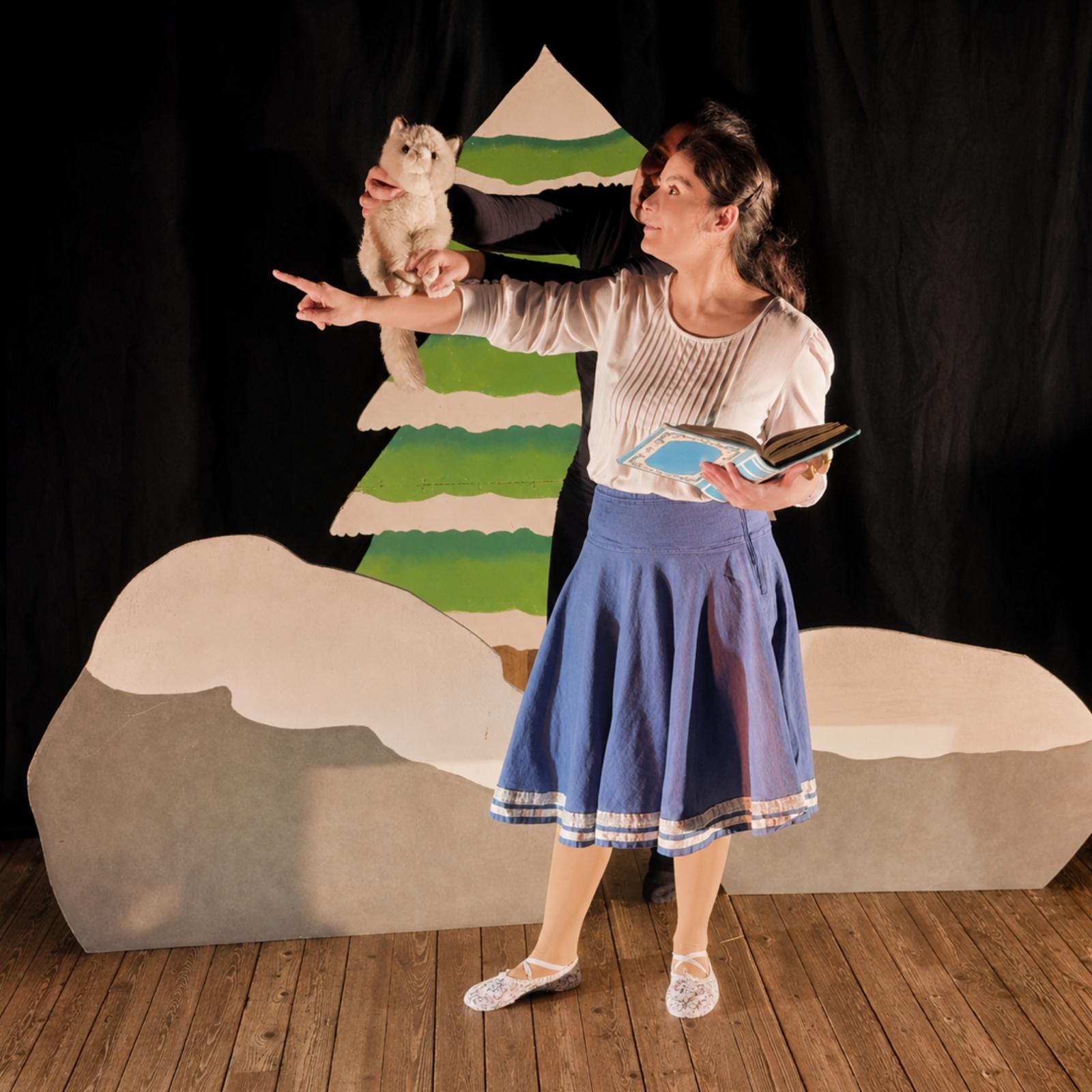 Scène du spectacle Le rêve de Lylou