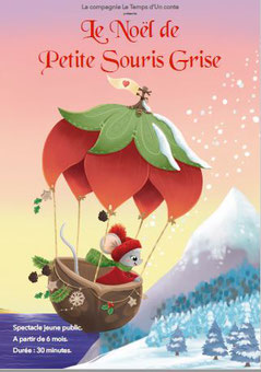 Affiche du spectacle Le Noël de Petite Souris Grise