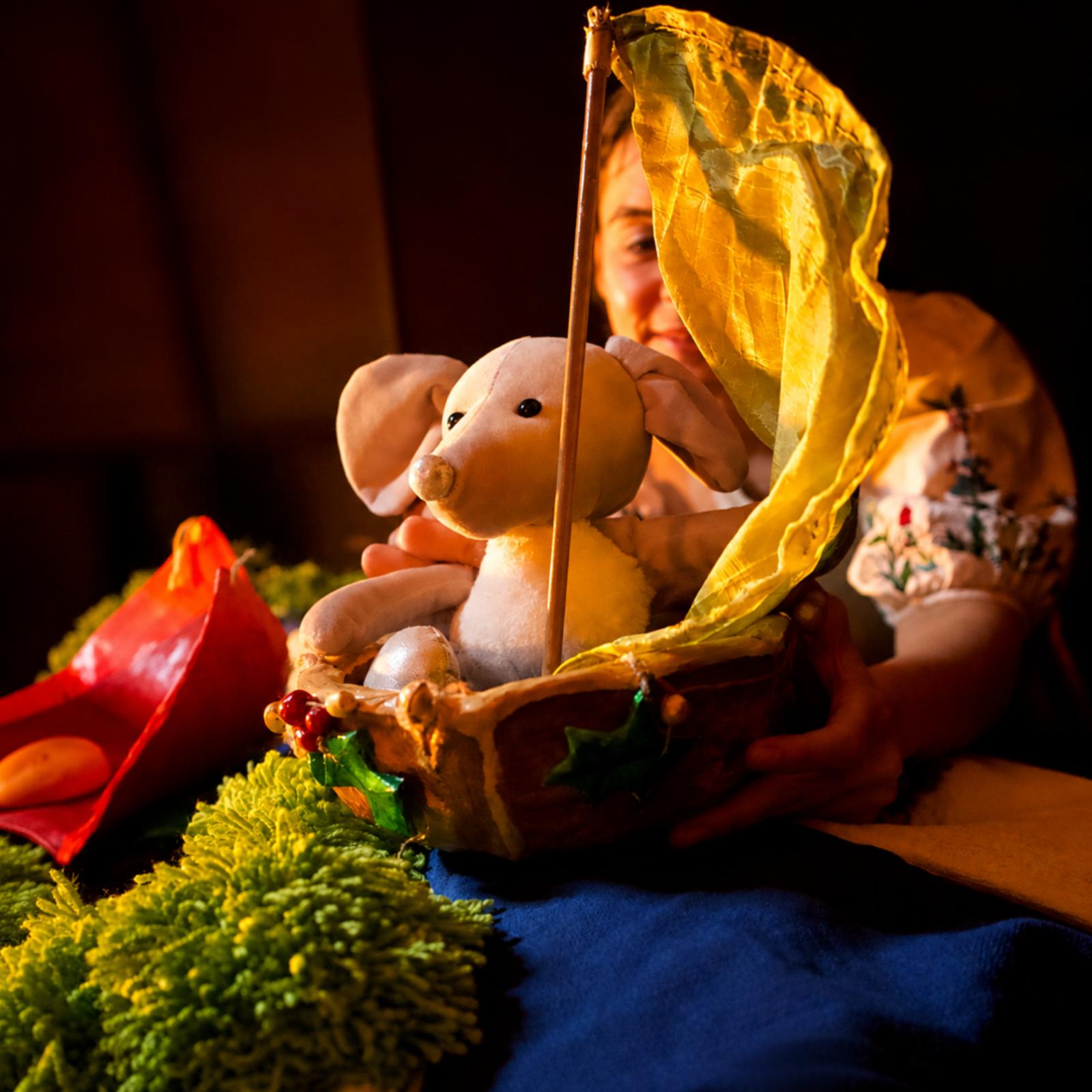 Scène du spectacle Le Noël de Petite Souris Grise