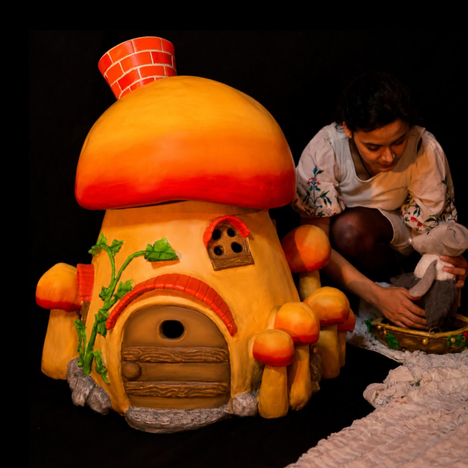 Scène du spectacle Le Noël de Petite Souris Grise