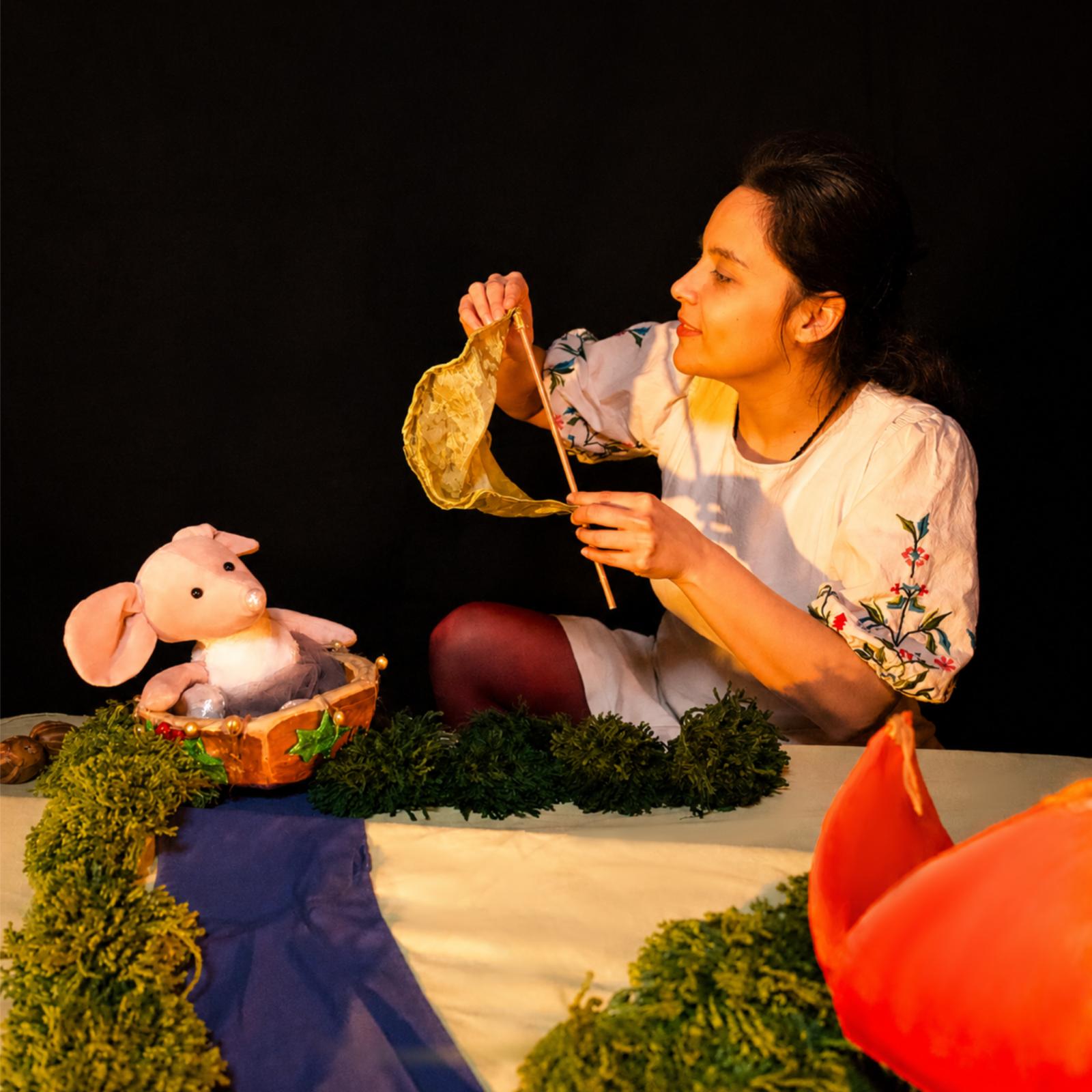 Scène du spectacle Le Noël de Petite Souris Grise